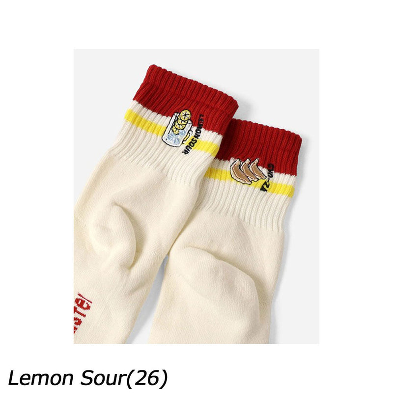 ジムマスター ハッピー刺繡 コンビソックス G366730 ソックス 靴下 足首丈 防蚊 抗菌 消臭