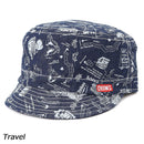 チャムス ビーバーワークキャップ キャップ 帽子 デニム サイズ調整可能 ユニセックス