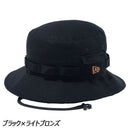 ニューエラ アウトドア アドベンチャー ダックキャンバス レザーパッチ ハット 帽子 あご紐着脱可能