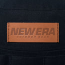ニューエラ アウトドア アドベンチャー ダックキャンバス レザーパッチ ハット 帽子 あご紐着脱可能