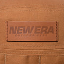 ニューエラ アウトドア アドベンチャー ダックキャンバス レザーパッチ ハット 帽子 あご紐着脱可能