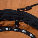 ニューエラ アウトドア アドベンチャー ダックキャンバス レザーパッチ ハット 帽子 あご紐着脱可能