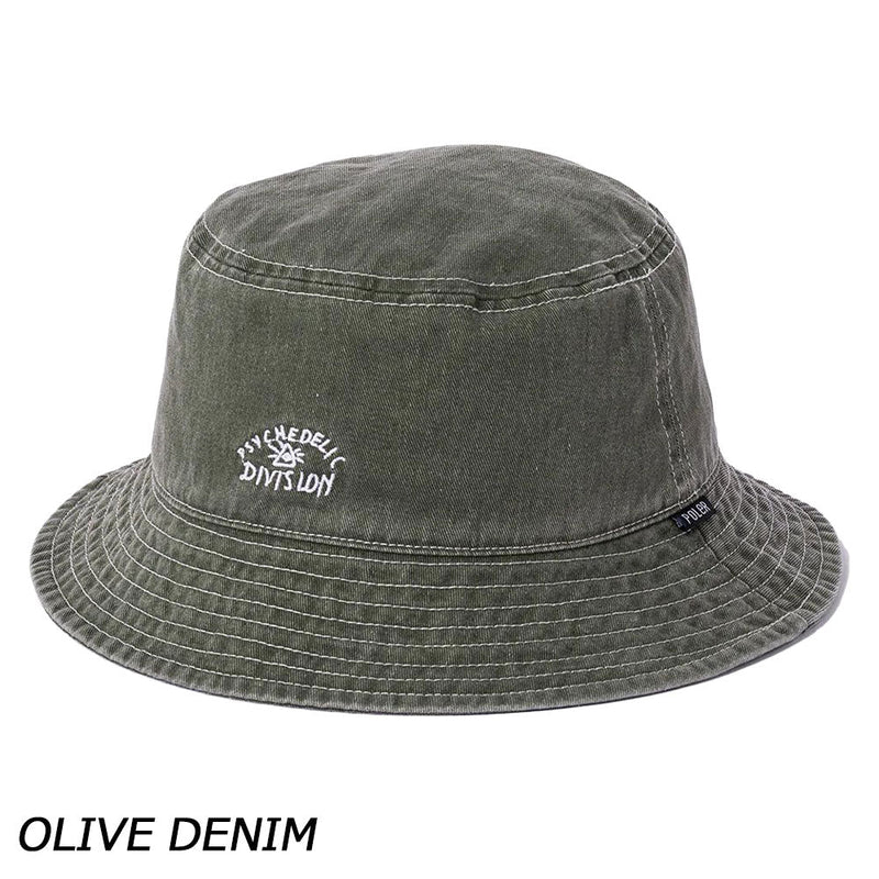 ポーラー WASHED BUCKET HAT ハット 帽子