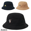 チャムス バケットハットエンブロイダリー CH05-1412 ハット 帽子 UVカット