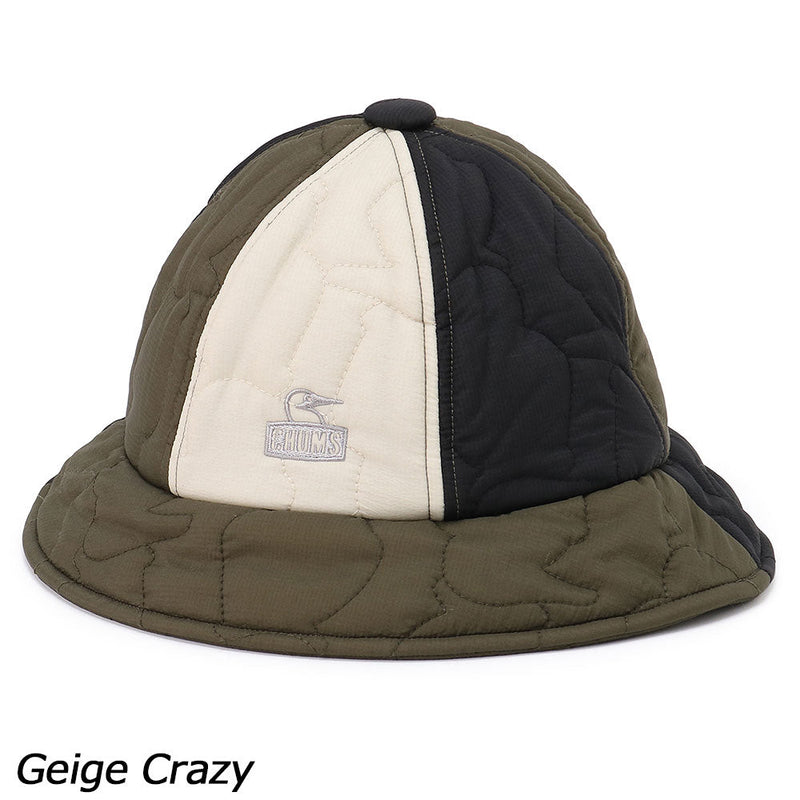 チャムス ブービーステッチパテッドメトロハット CH05-1442 ハット 帽子 キルティング 中綿