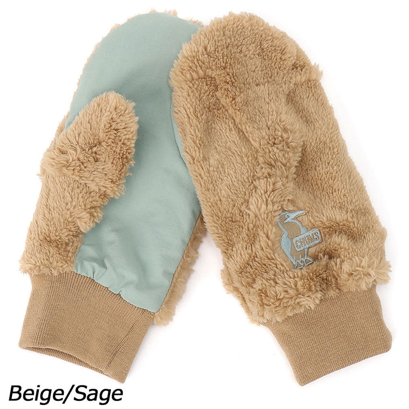 チャムス ブービーエルモミトン CH09-1362 ハンソカフ 手袋 グローブ フリース