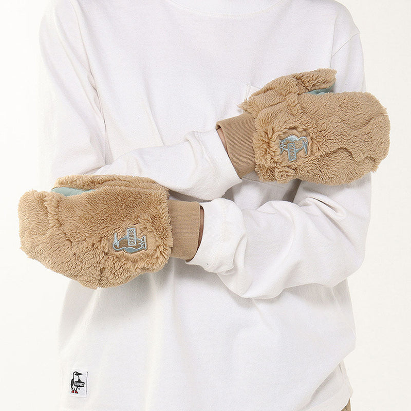 チャムス ブービーエルモミトン CH09-1362 ハンソカフ 手袋 グローブ フリース