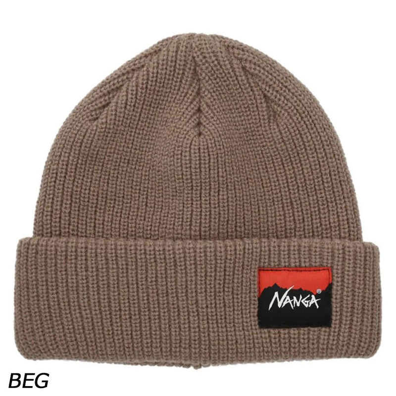 ナンガ ボックスロゴ バルキービーニー ビーニー ワッチ ニット帽 帽子