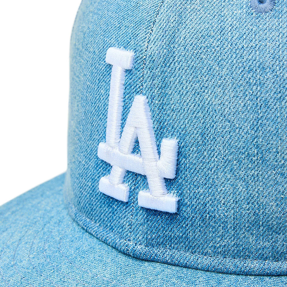 59FIFTY Denim Monogram ロサンゼルス・ドジャース ウォッシュド