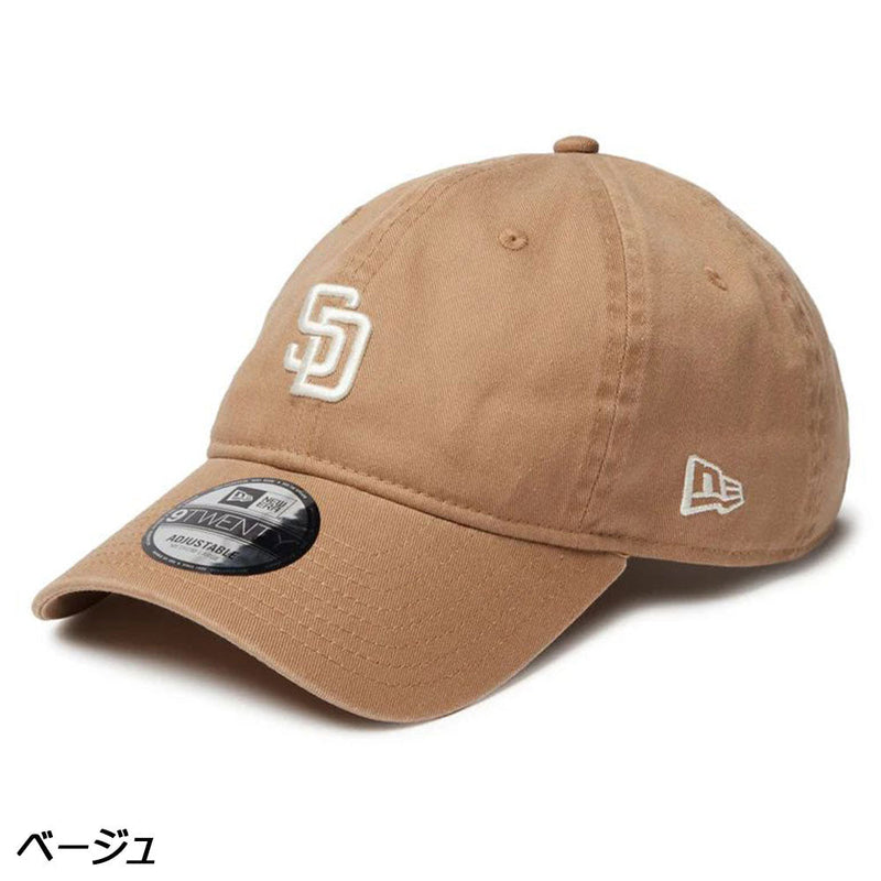 ニューエラ 9TWENTY(TM) MLB カーキスウェットバンド サンディエゴ・パドレス 14388780 キャップ 帽子 MLB サイズ調整可能