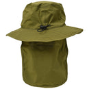キウ キウキッズサンシェードハット K432 レインウェア キャップ 帽子 雨具 撥水 防水 防汚 収納可能サンシェード付 キッズ ジュニア ユース