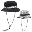 チャムス リバーシブルプリントハット CH05-1470 ハット 帽子 UVカット リバーシブル あご紐取り外し可能 定番 人気