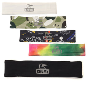 チャムス ランニングヘアバンド CH09-1375 ヘアバンド UVカット 吸水 速乾 ストレッチ ランニング ジョギング