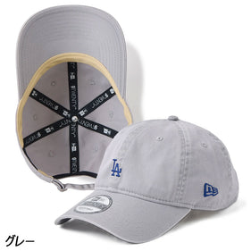 ニューエラ 9TWENTY(R) MLB ベージュ スウェットバンド LAドジャース 14745094 キャップ 帽子 メジャーリーグ 大谷翔平 佐々木朗希 山本由伸