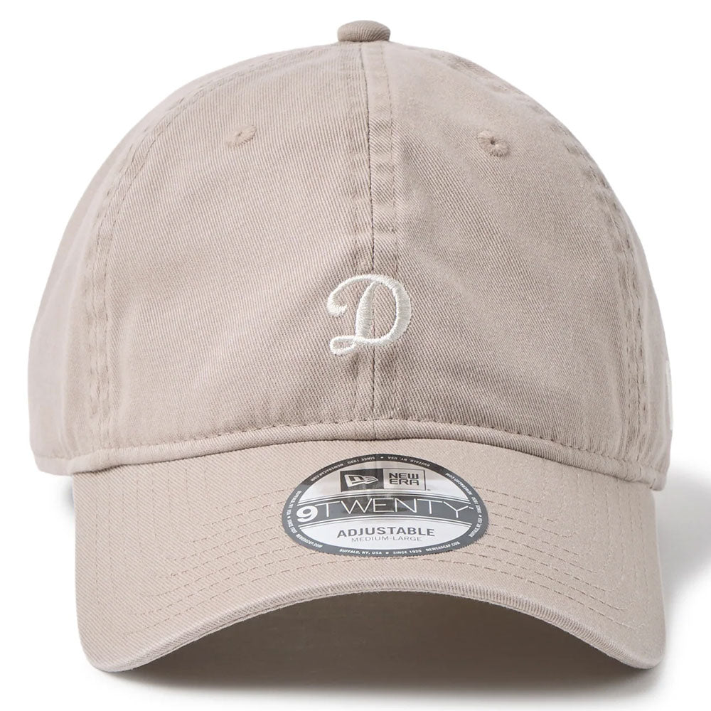 ニューエラ 9TWENTY(R) MLB ベージュ スウェットバンド Dロゴ LA