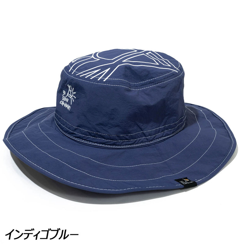 ゴースローキャラバン タスランナイロン撥水キャンパーハット