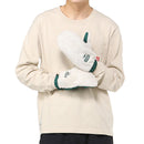 チャムス エルモゴアテックスウインドストッパーリバーシブルミトン CH09-1319 手袋 グローブ フリース リバーシブル 防風 保温 透湿