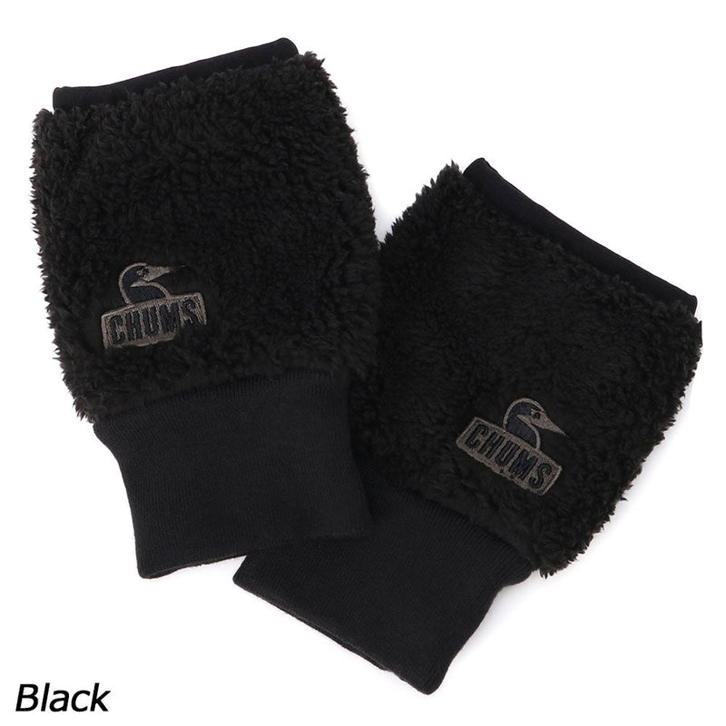 チャムス ボンディングフリースカフゲイター CH09-1337 ハンソカフ 手袋 グローブ フリース 防風