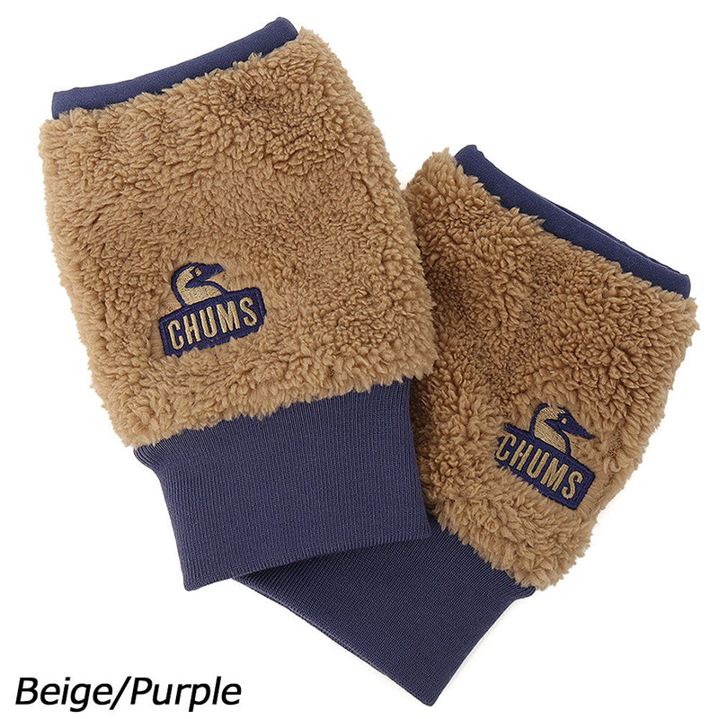 チャムス ボンディングフリースカフゲイター CH09-1337 ハンソカフ 手袋 グローブ フリース 防風