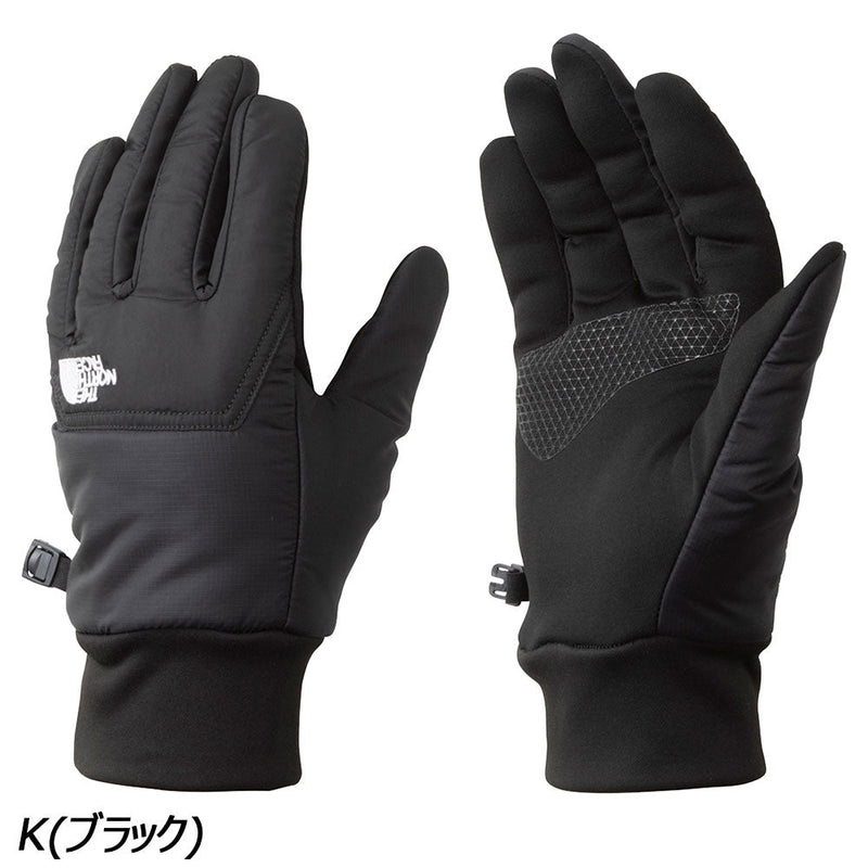 ノースフェイス ヌプシイーチップグローブ NN62520 手袋 グローブ 中綿 タッチスクリーン対応