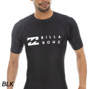 ビラボン ROUND NECK SS UVケア ラッシュガード 半袖 メンズ