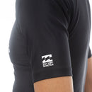 ビラボン ROUND NECK SS UVケア ラッシュガード 半袖 メンズ