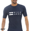 ビラボン ROUND NECK SS UVケア ラッシュガード 半袖 メンズ