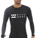 ビラボン ROUND NECK LS UVケア ラッシュガード 長袖 メンズ