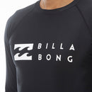 ビラボン ROUND NECK LS UVケア ラッシュガード 長袖 メンズ