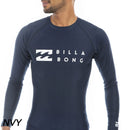 ビラボン ROUND NECK LS UVケア ラッシュガード 長袖 メンズ