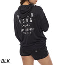 ビラボン LOOSE ZIP UP HOODED RASHGUARD UVケア ラッシュガード パーカー 長袖 レディース