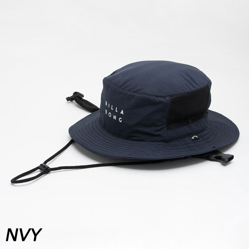 ビラボン SURF HAT ハット 帽子 あご紐付き UVプロテクト サイズ調整可能 マリン メンズ