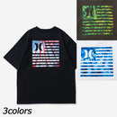 ハーレー オーバーサイズ タイダイ フラッグ ティー Tシャツ メンズ 半袖