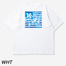 ハーレー オーバーサイズ タイダイ フラッグ ティー Tシャツ メンズ 半袖