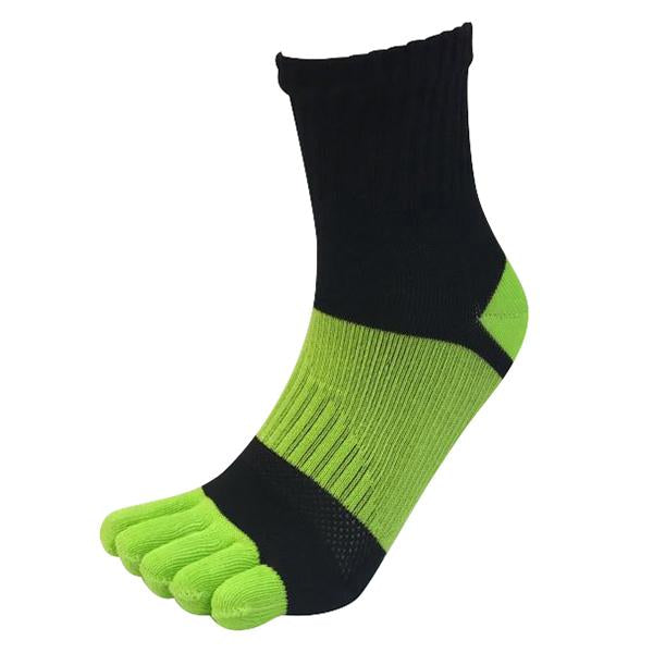 アポリト 5本指ハイクオリティソックス High Quality Socks 004005-BLKKGRN 2020 スポーツソックス ユニセックス