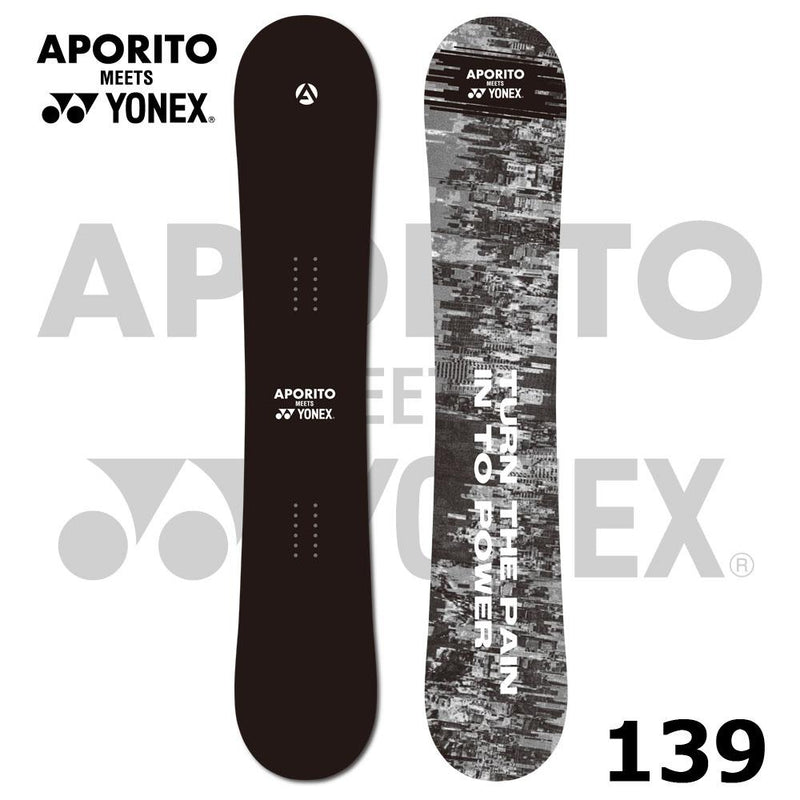 アポリト×ヨネックス APORITO×YONEX ４XP DC XP21DCRZ BK 139サイズ APORITO×YONEX ウィンター スノーボードギア スノーボード