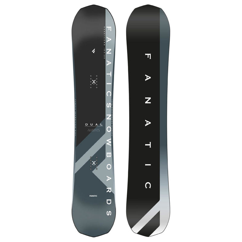 ファナティック DUAL BLACK/GREY 154 FANATIC ウィンタースポーツ スノーボードギア ボード