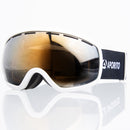 アポリト ゴーグル APG-001 WH/GD APORITO GOGGLES ウィンター スノーボード ゴーグル ウィンターアクセサリ