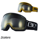 ダイス バンク Photochromic/Mit Gold スノーボード ゴーグル 調光レンズ ダブルレンズ
