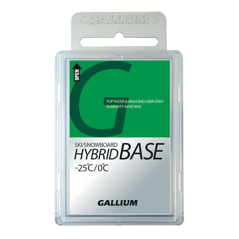 ガリウム HYBRID BASE(100g) スノーボード メンテナンス用品 ワックス ベースワックス ホットワックス フッ素含有