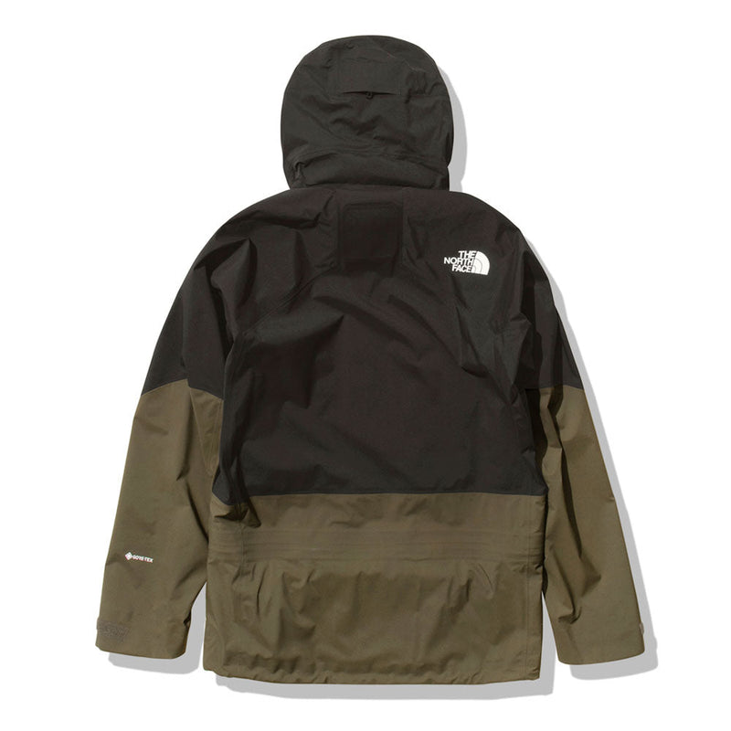 ノースフェイス パウダーガイドライトジャケット NS62205 KN(ブラック×NTグリーン) THE NORTH FACE スノーボードウェア ジャケット