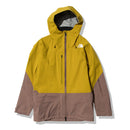 ノースフェイス パウダーガイドライトジャケット NS62205 MD(ミネラルGLD×Dトープ) THE NORTH FACE スノーボードウェア ジャケット