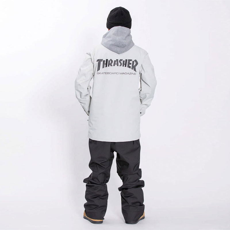 AA/THRASHER コーチジャケット ボードウェア取り外し可能の2way仕様です