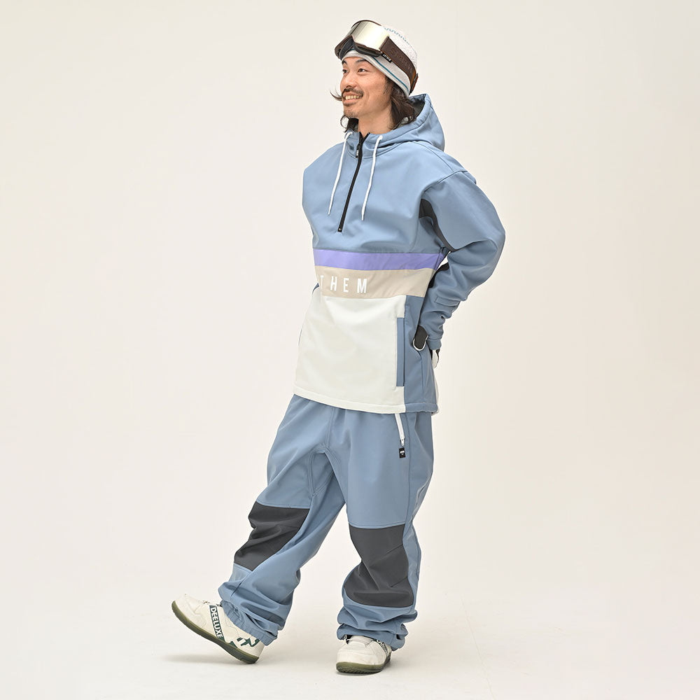 最終価格】ANCELLM　アノラックパーカー ANCELLM アノラックパーカー AGING CRASH HOODIE | ANCELLM(アンセルム