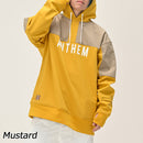 アンセム ショルダーパッチフーディー スノーボードウェア ボンディング ユニセックス パーカー