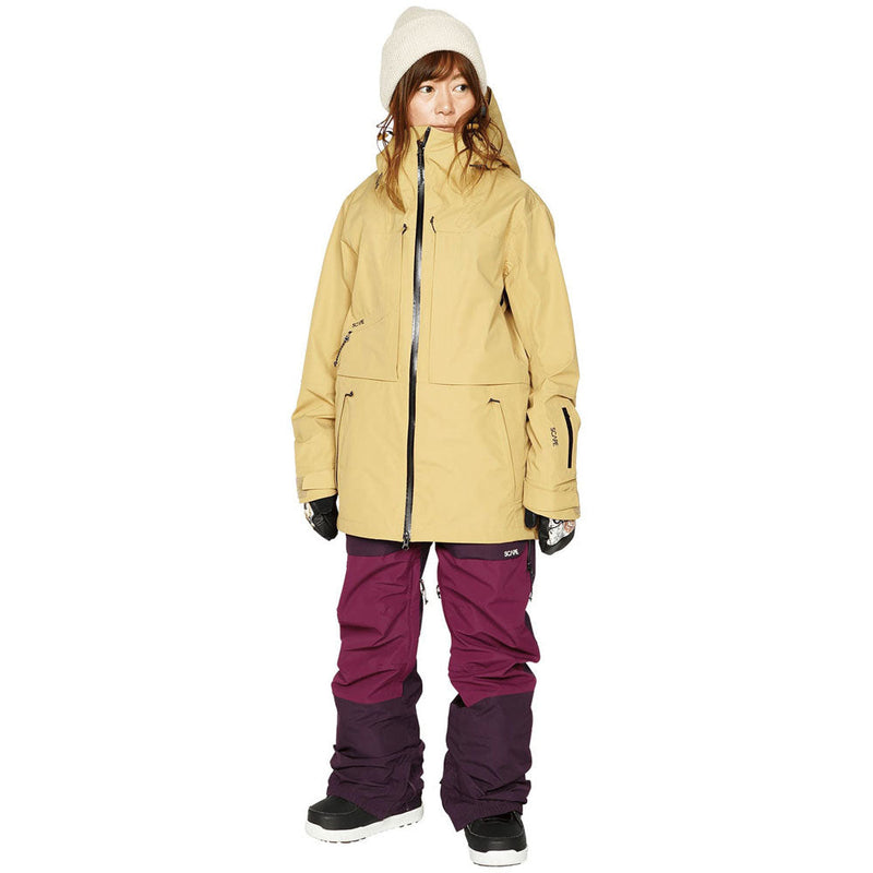 エスケイプ ビブパンツ 711-223-31 DEEP PURPLE/PURLE SCAPE.OUTERWEAR ウィンタースポーツ スノーボードウェア パンツ