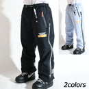 プランビー サイドジップパンツ スノーボードウェア パンツ ユニセックス