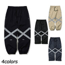 ビーエスラビット オリジナルポットXリフレクティブジョガーパンツ スノーボードウェア パンツ ユニセックス