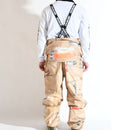 プランビー ジャンプスーツ スノーボードウェア スーツ つなぎ ユニセックス