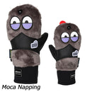 エビス ハルサキミットケモノチャン スノーボード グローブ ミトン ユニセックス